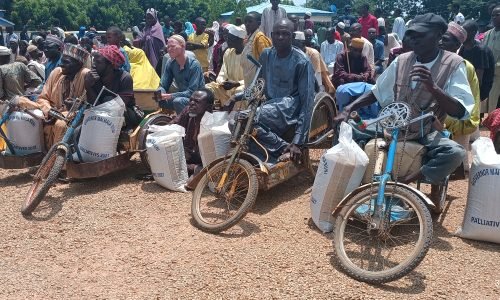 6800 vulnerable persons benefitted from palliatives in Yobe