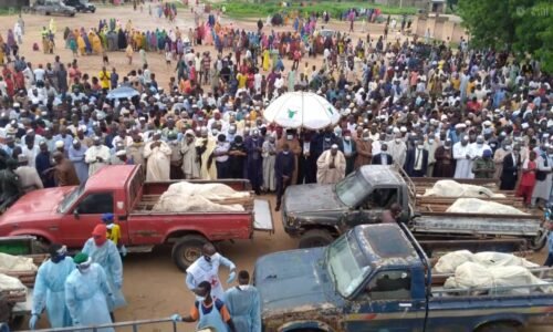 Buni Leads Delegation to Mass Burial of Slain Mafa Residents in Yobe