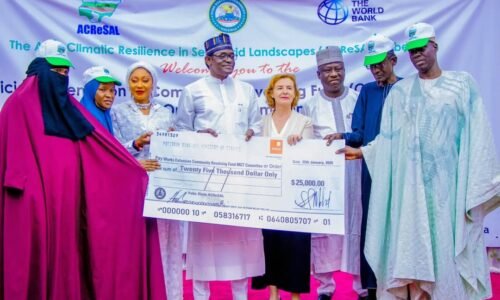 World Bank Yobe Govt Gov. disburse $2.5m to 101 Communities