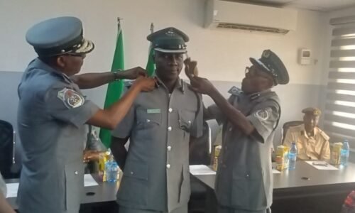 ACG zone D Customs decorates newly promoted officers, urge them to boost revenue