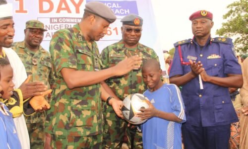 NAF empowers young football talent in Bauchi’s Kuhu community