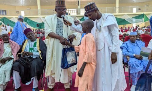 Yobe Dedicates Qur’anic Competition, Hygiene Kits Distribution to Late President Buhari