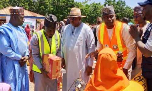 NEDC supports 2,261 flood victims in Yobe with relief materials