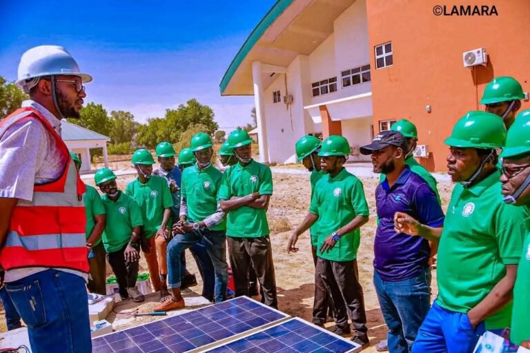 NEDC installs solar streetlights across Yobe to boost security, recovery