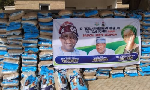 First Lady Oluremi Tinubu Donates 1,000 Bags of Rice to CNNPF Members in Bauchi