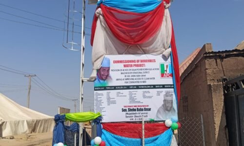 Sen Buba inaugurates  40 solar-powered boreholes across Bauchi south