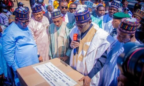 Buni inaugurates projects in Machina, approves health facility upgrade