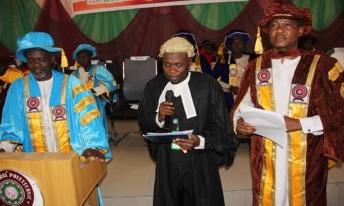 Fed Poly Damaturu matriculates students, urges discipline, innovation