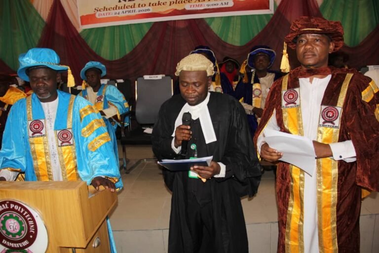 Fed Poly Damaturu matriculates students, urges discipline, innovation