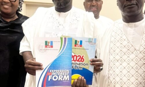 Senator Abbas Picks Up Governorship Form to Lead Adamawa’s Next Chapter