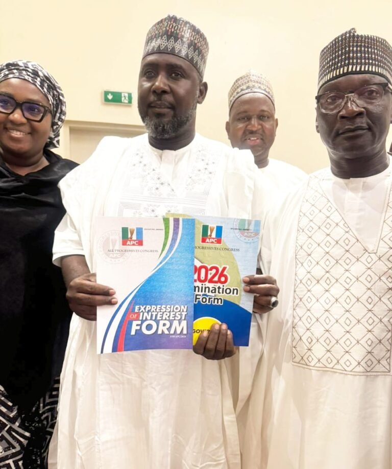 Senator Abbas Picks Up Governorship Form to Lead Adamawa’s Next Chapter