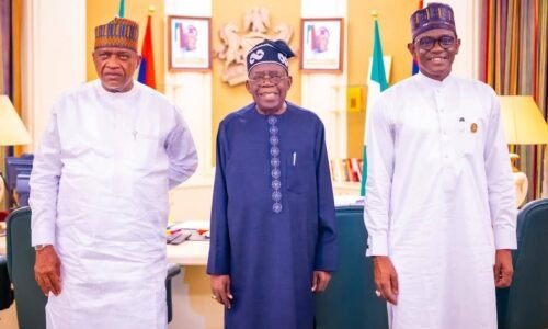 Tinubu meets Buni, Gaidam on Yobe development, security