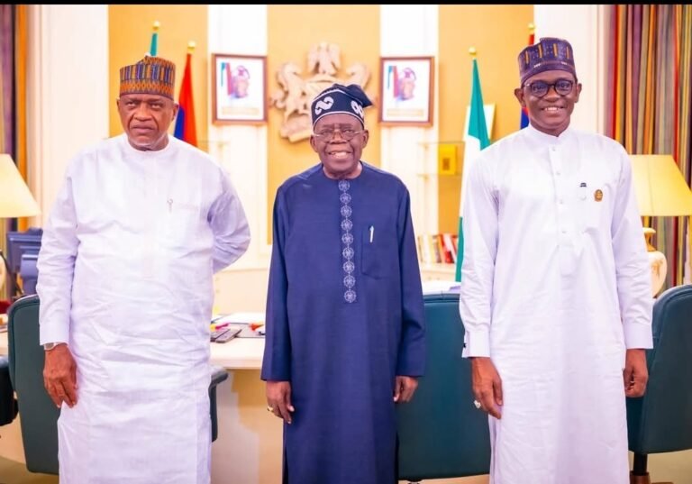 Tinubu meets Buni, Gaidam on Yobe development, security